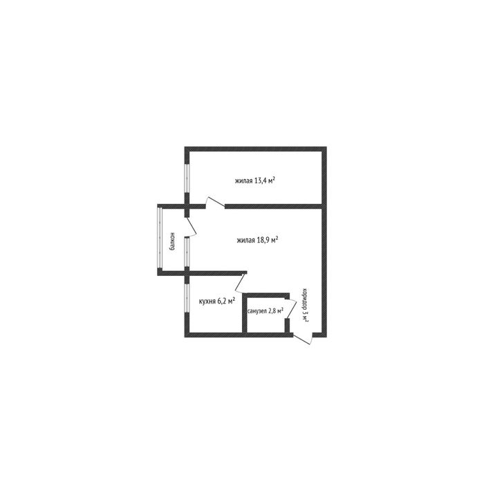 Продам 2-комнатную квартиру Марите 23