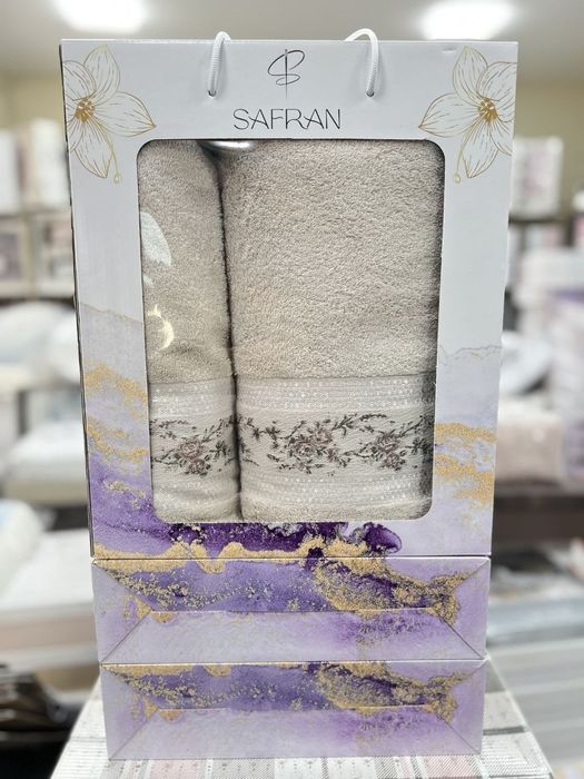 Полотенце комплект в подарочной коробке