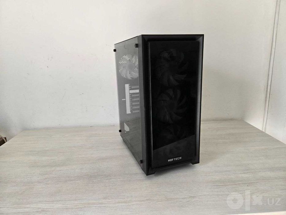 Корпус Hoftech Gaming ATX — Стильный игровой кейс с закаленным стеклом