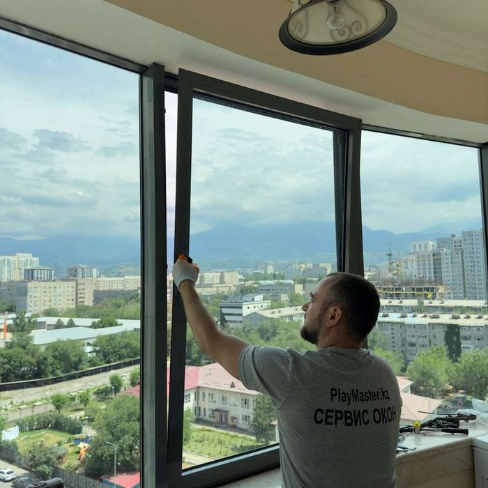 Ремонт окон и дверей. Стеклопакеты. Подоконники. Ручки, петли. Стекла.