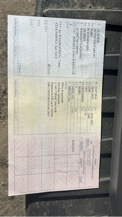 Ford tranzit  2018 automat