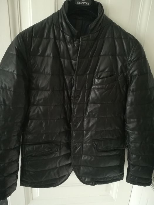 Geaca Massimo Dutti piele S bărbați