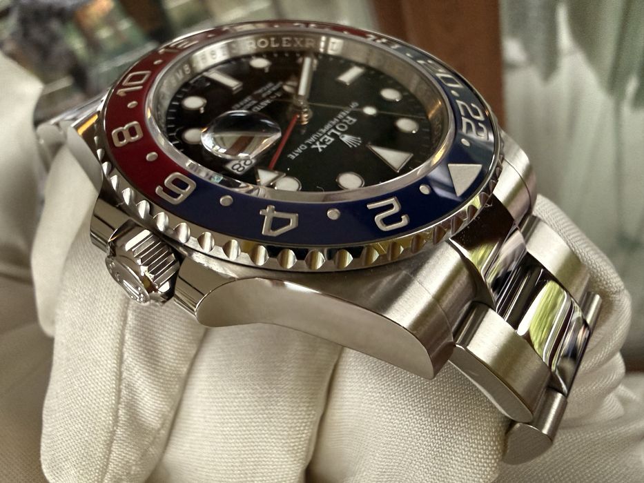 Ceas Rolex GMT master II 126710BLRO PEPSI. Full set 2019, ca nou. Niciodata polisat.