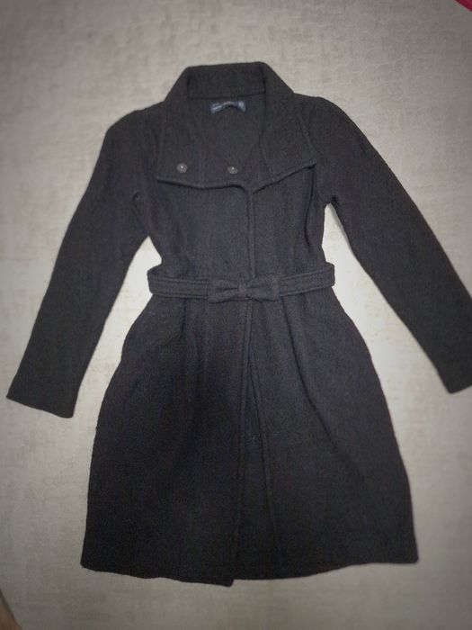 Дамско палто ZARA,размер s,100% вълна
