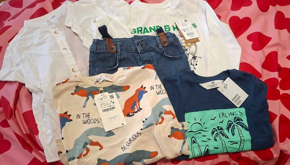 Лот от нови блузи 2-3г