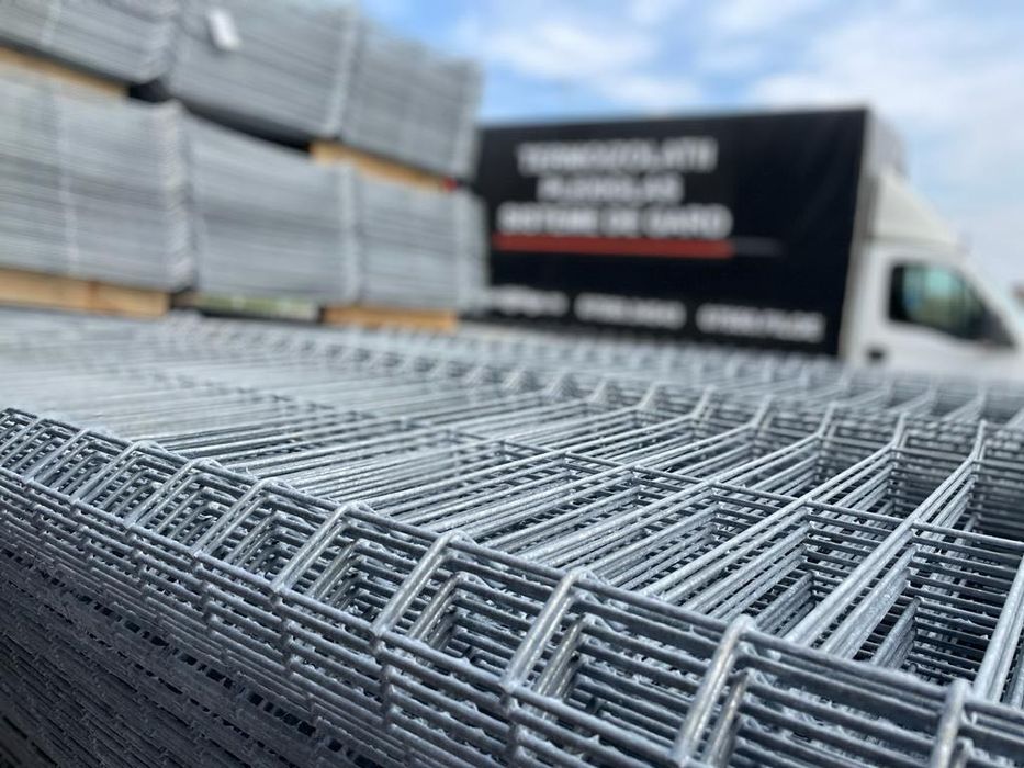 Panou Bordurat Zincat/ plasa zincata - 3,5mm ; 4.2mm; -4.8mm-