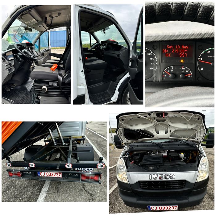 Iveco Daily Basculabil pe Cutie 35c15 50c Mercedes Sprinter VW Renault