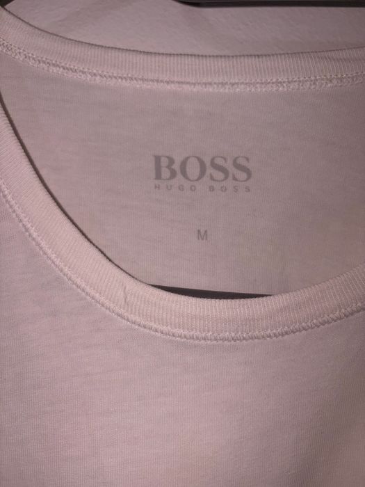 Tricou alb Hugo Boss