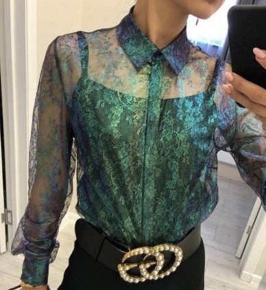 Продам красивую яркую блузку с родным топом Испания