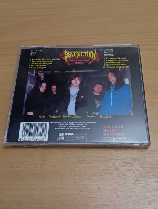 Метъл Дискове (Benediction, Carcass,  Cradle of Filth)