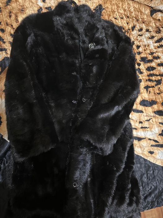 Норковая шуба б/у