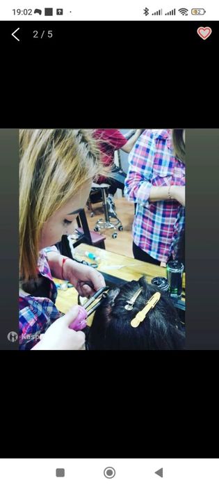 Наращивание волос