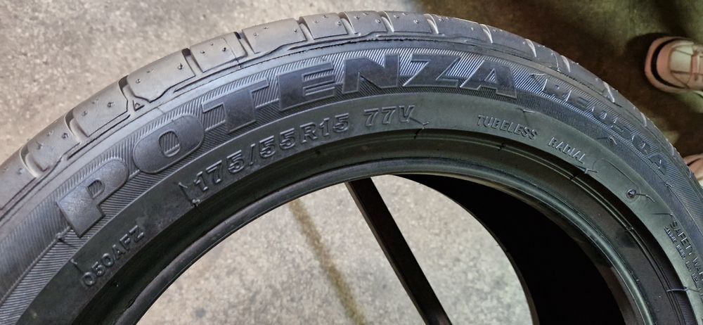 4 anvelope vara Bridgestone 175 55 15