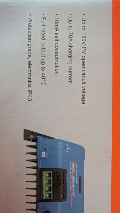Victron Mppt 150 / 70 - Tr charge controller
