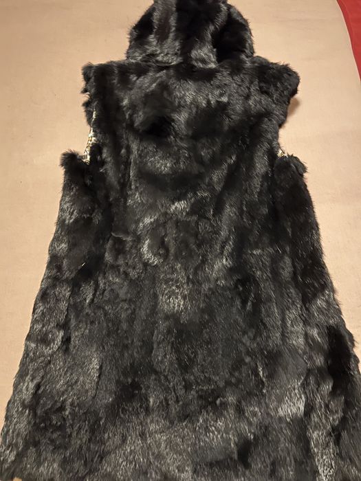 Дълъг елек от естествен косъм