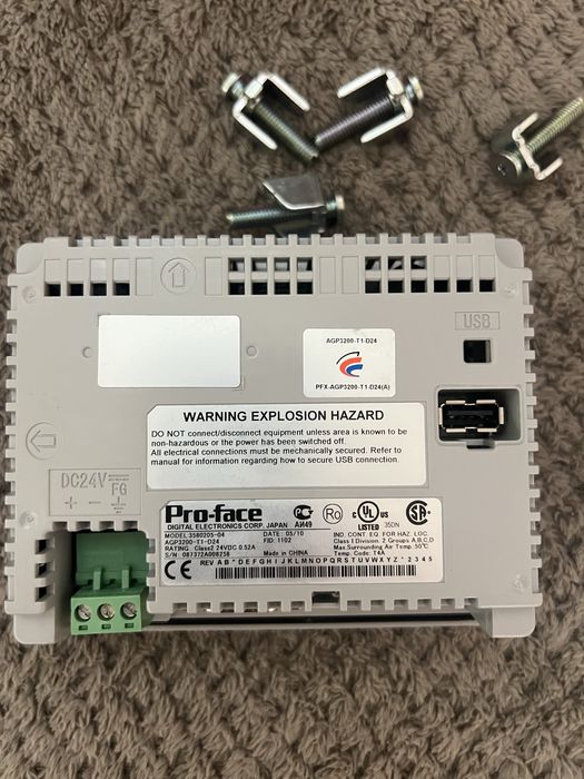 Panou Operator HMI Pro-face AGP3200-T1-D24 / PFX-AGP3200-T1-D24(A) Touchscreen PLC
