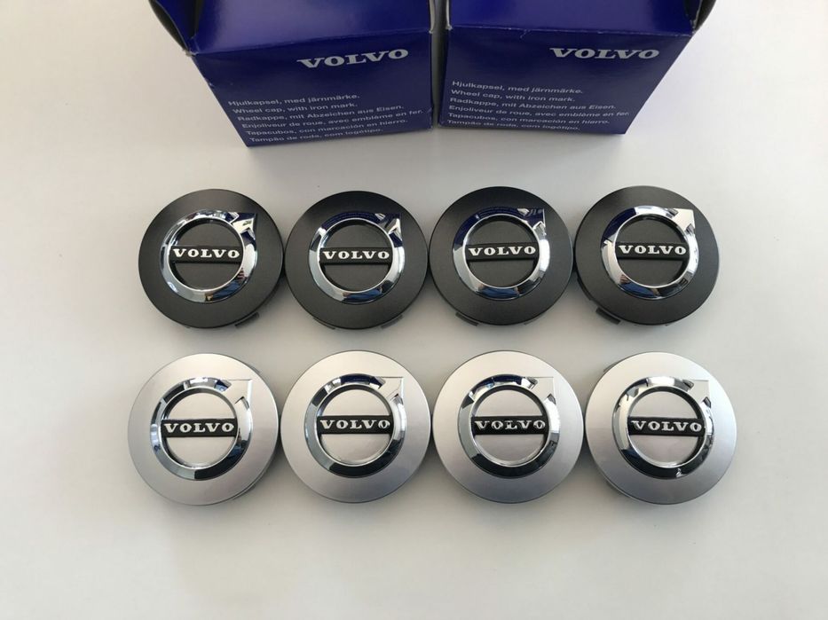 Set capace NOI originale jante Volvo S40 V40 V50 S60 V60 S80 V70 XC60 XC70 XC90 C30 C70 S90 V90
