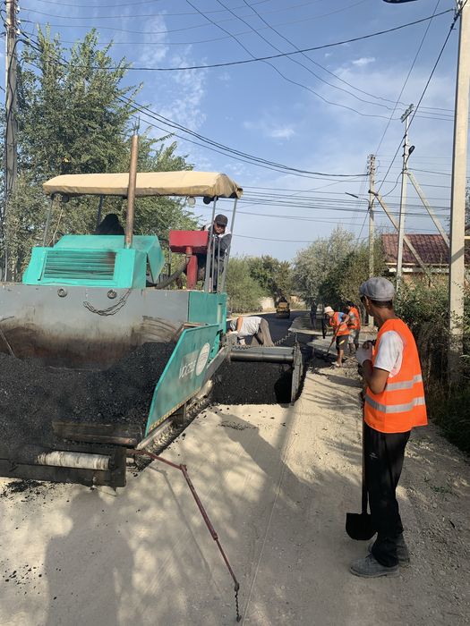 Асфальт Асфальтирование Укладка