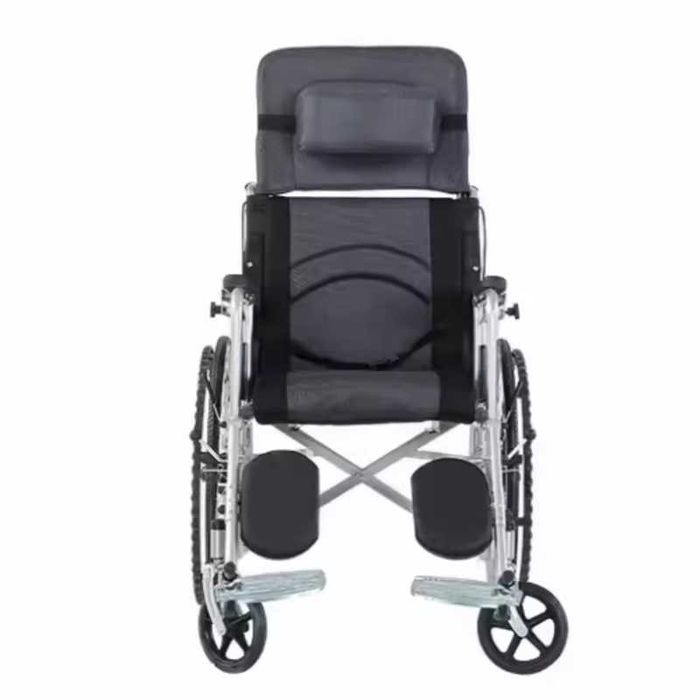 Инвалидная кресло-коляска с длинной спинкой