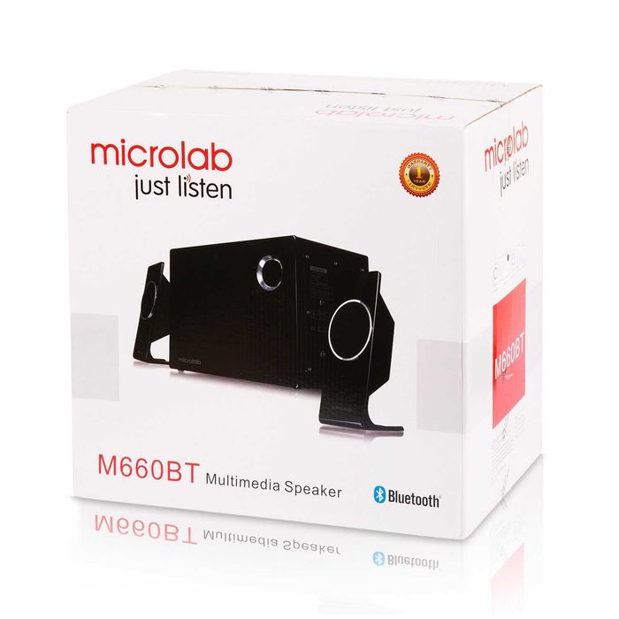 Колонка Microlab M-660BT 2.1 — 56W Bluetooth и Сабвуфер