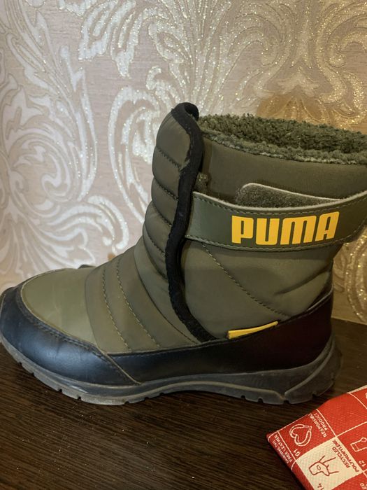 Дутики  Puma оригинал на мальчика размер 32