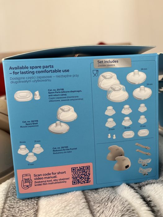 Двойна безжична помпа за кърма Canpol Babies SmartSense – hands-free