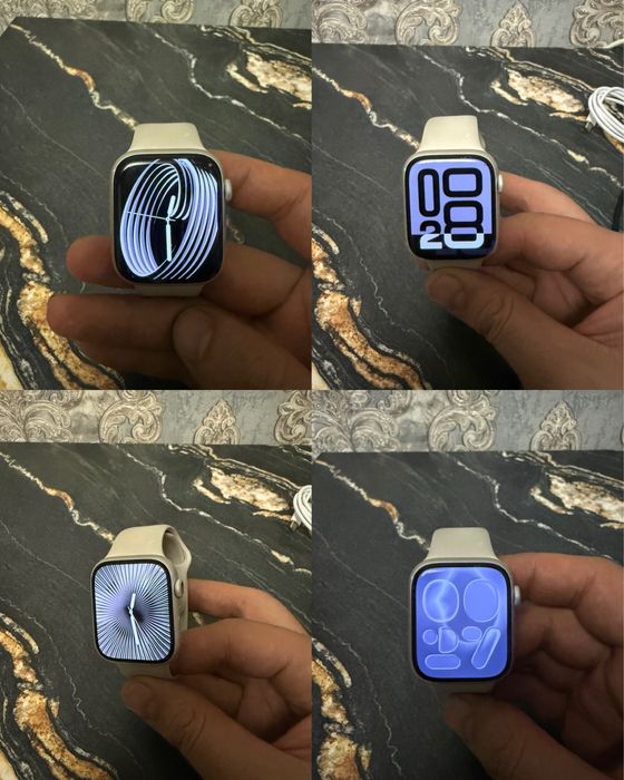 apple watch 8 45mm 97% акб starlink ceramik alumin