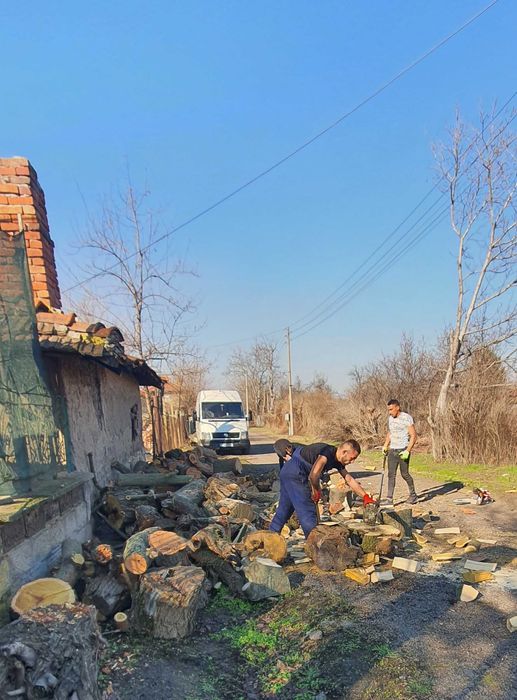 Рязане, транспорт, цепене,подреждане на дърва,почистване,извозване