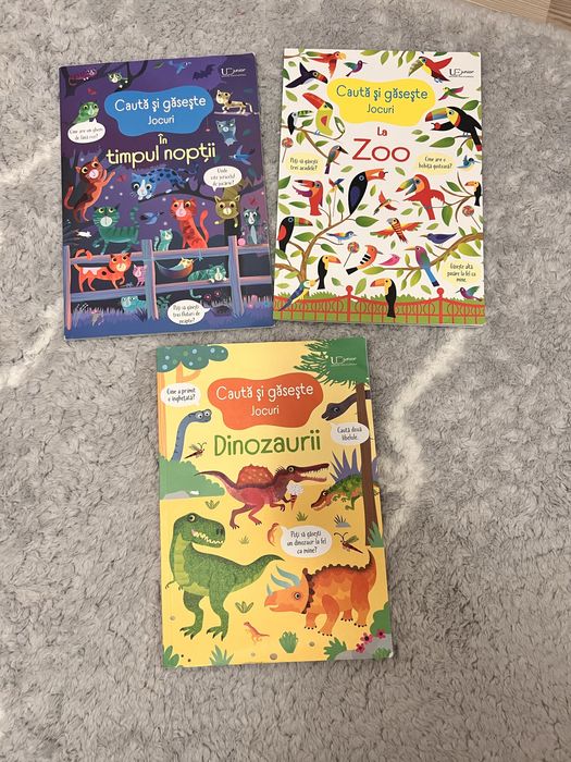 Carti copii, puzzle, senzoriale, cu imagini