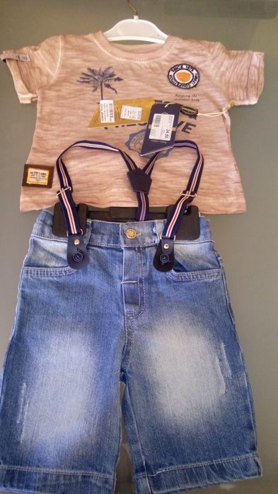 Нов Комплект за момче 9-12 м