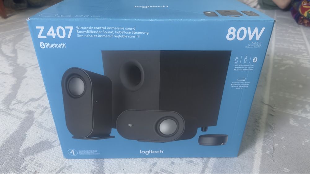 Logitech Z407 акустика