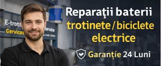 Reparăm baterii biciclete/trotinete electrice–By Răzvan Cluj Napoca