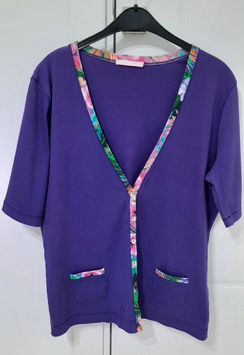 Жилетка - розово, лилаво