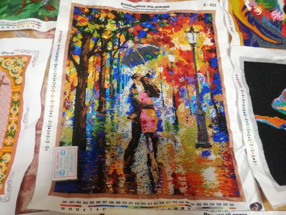 Картины вышитые бисером