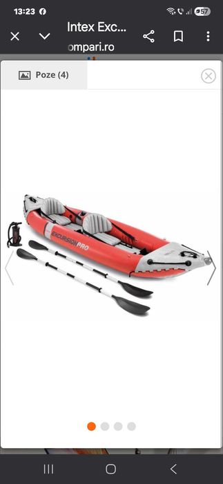 Caiac gonflabil  doua persoane