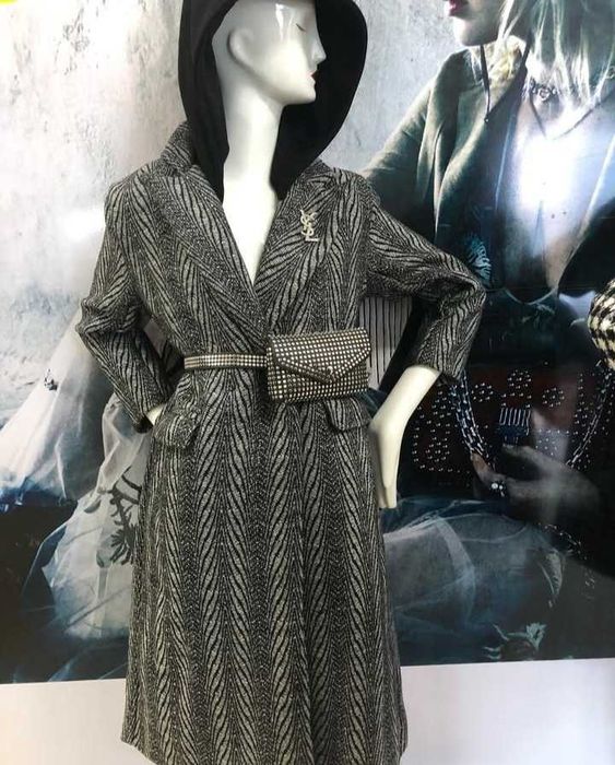 Пальто зимнее стильное