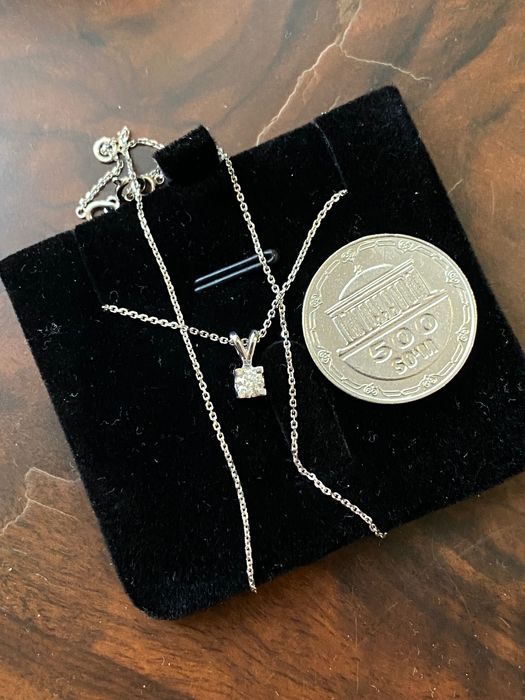 Колье с бриллиантом MIUZ