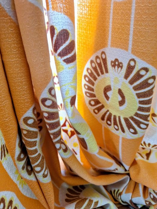 Кухонные льняные шторы