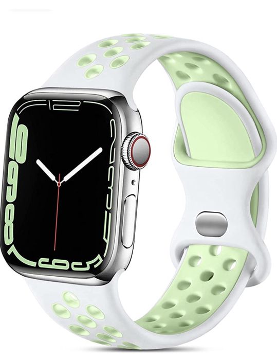 Curea Silicon Perforat Apple Iphone 38/40/41/42/44/45/46mm Seria 1-10