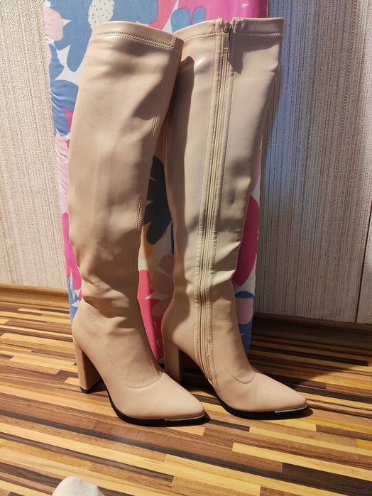 Елегантни ботуши от еко кожа"Дженифър"