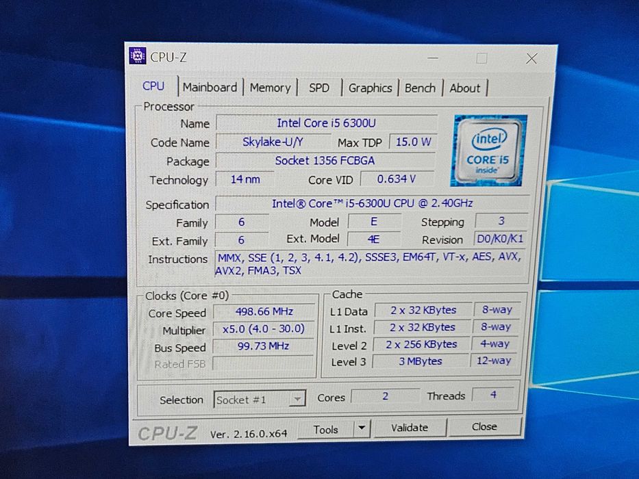 laptop 14" Dell Latitude E5470 i5 6300u 8 gb ram ssd 128gb