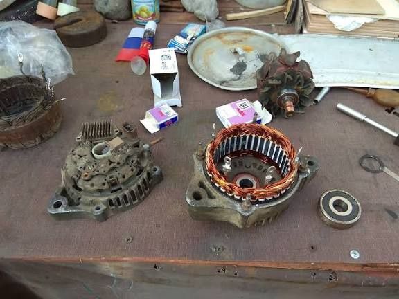 Ремонт стартер и генератор
