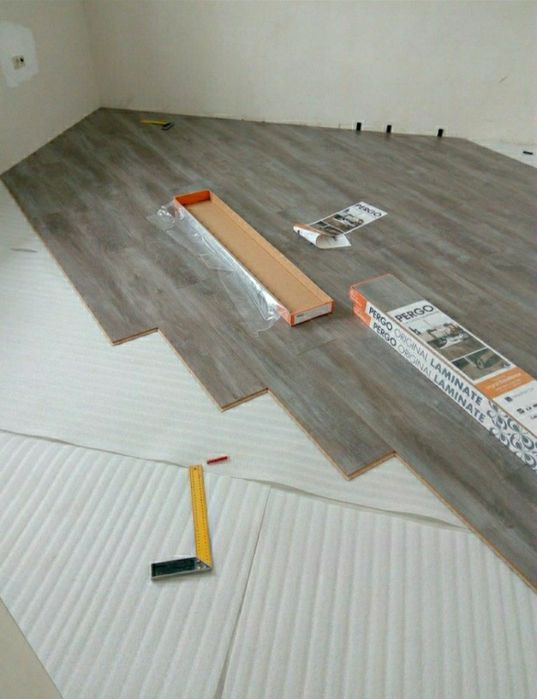 Укладка ламината