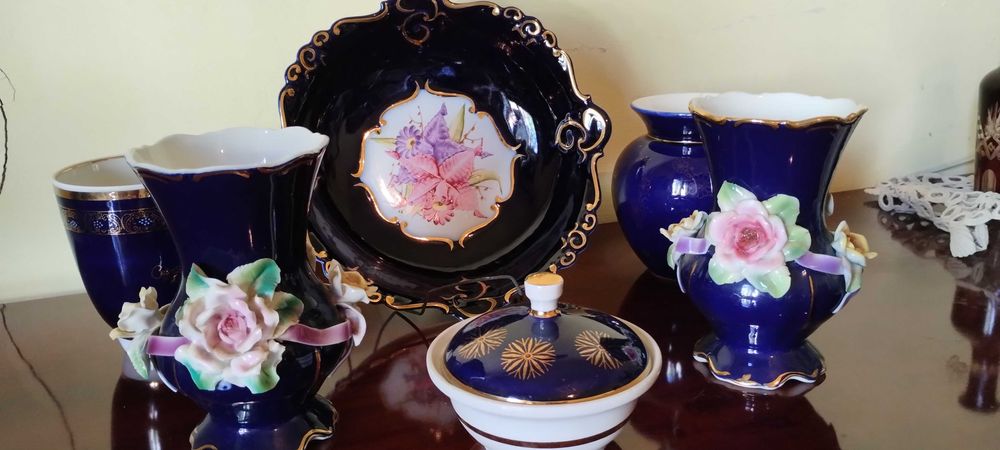 Porțelan Superb Cobalt albastru