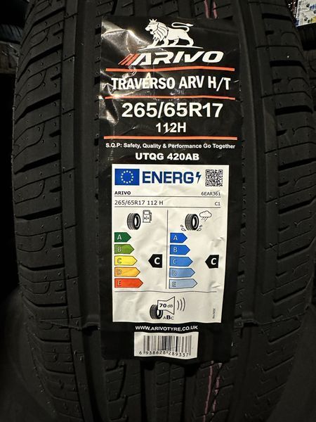 Нови летни гуми ARIVO TRAVERSO H/T 265/65R17 112H НОВ DOT 2656517