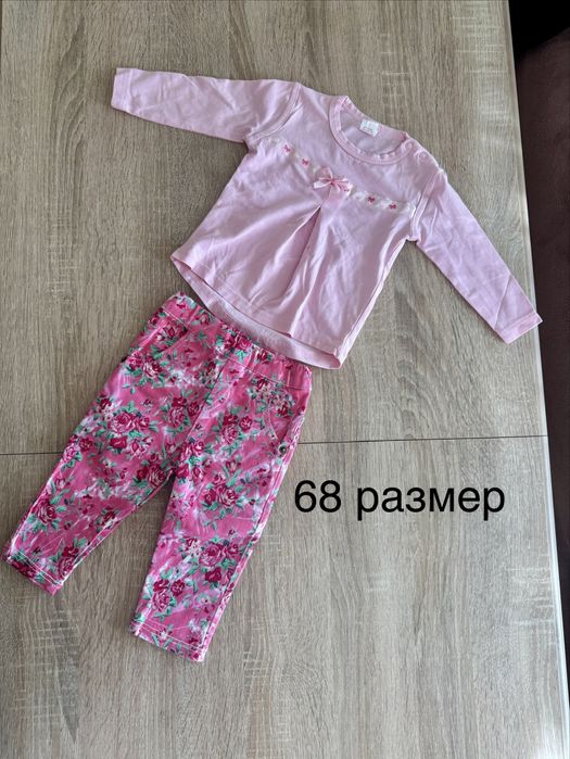 Лот дрешки за бебе момиче 12 неща