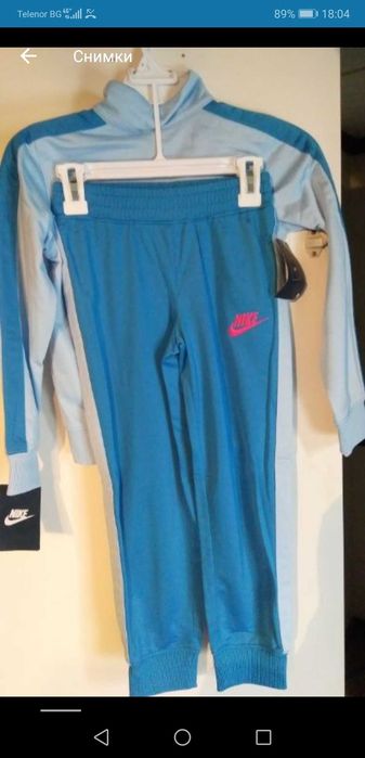 Детски оригиналалени комплекти nike