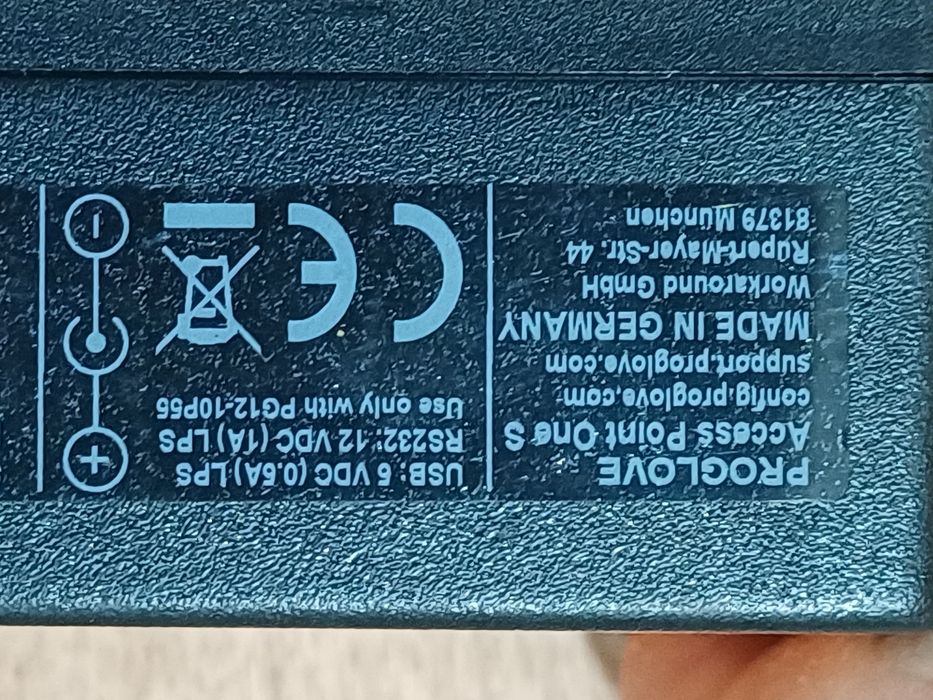 PROGLOVE Access Point. Perfect functional