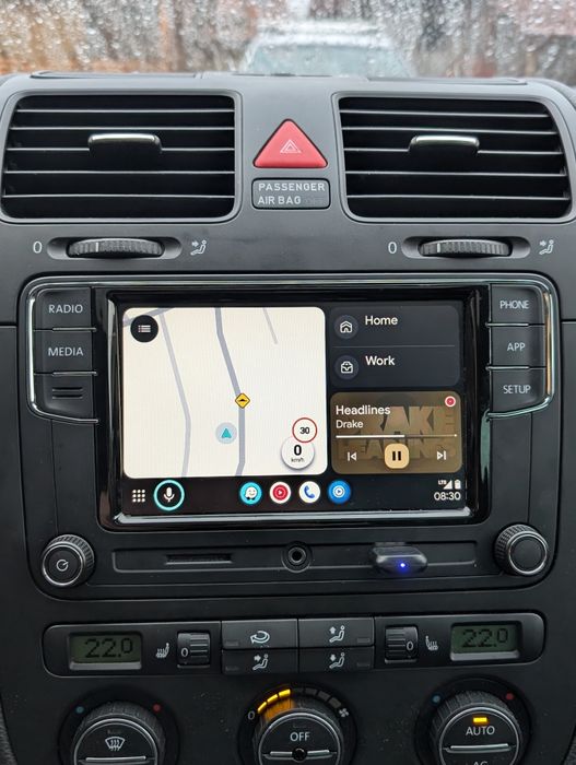 Navigatie RCD 330 Originala VW - Carplay & Android Auto