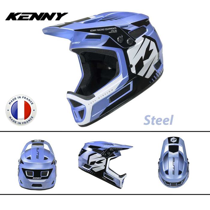Кросова каска KENNY ELITE 2026 Full Face, EN Сертифицирана, ФРАНЦИЯ